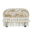 Fiona - Handcrafted Accent Footstool Ottoman