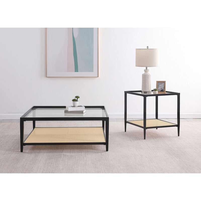 Kenneth - Square Coffee Table - Black