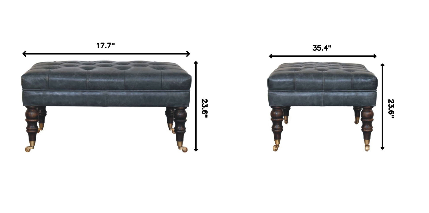 Buffalo - Ottoman With Castor Legs
