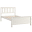 Platform Bed With Headboard, Footboard And Wood Slat Support