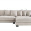 Luxe - Oversized 2 Piece Sectional Couches For Living Room, L Shaped Sofa With Chaise