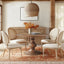 Round Pedestal Dining Table - Walnut