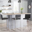 Fuji - Contemporary And Modern Elegance High Back Barstool