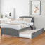 Platform Bed & Headboard, Footboard And Slat Support