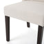 Modern Wingback Dining Chair (Set of 2) With Upholstered - Ivory