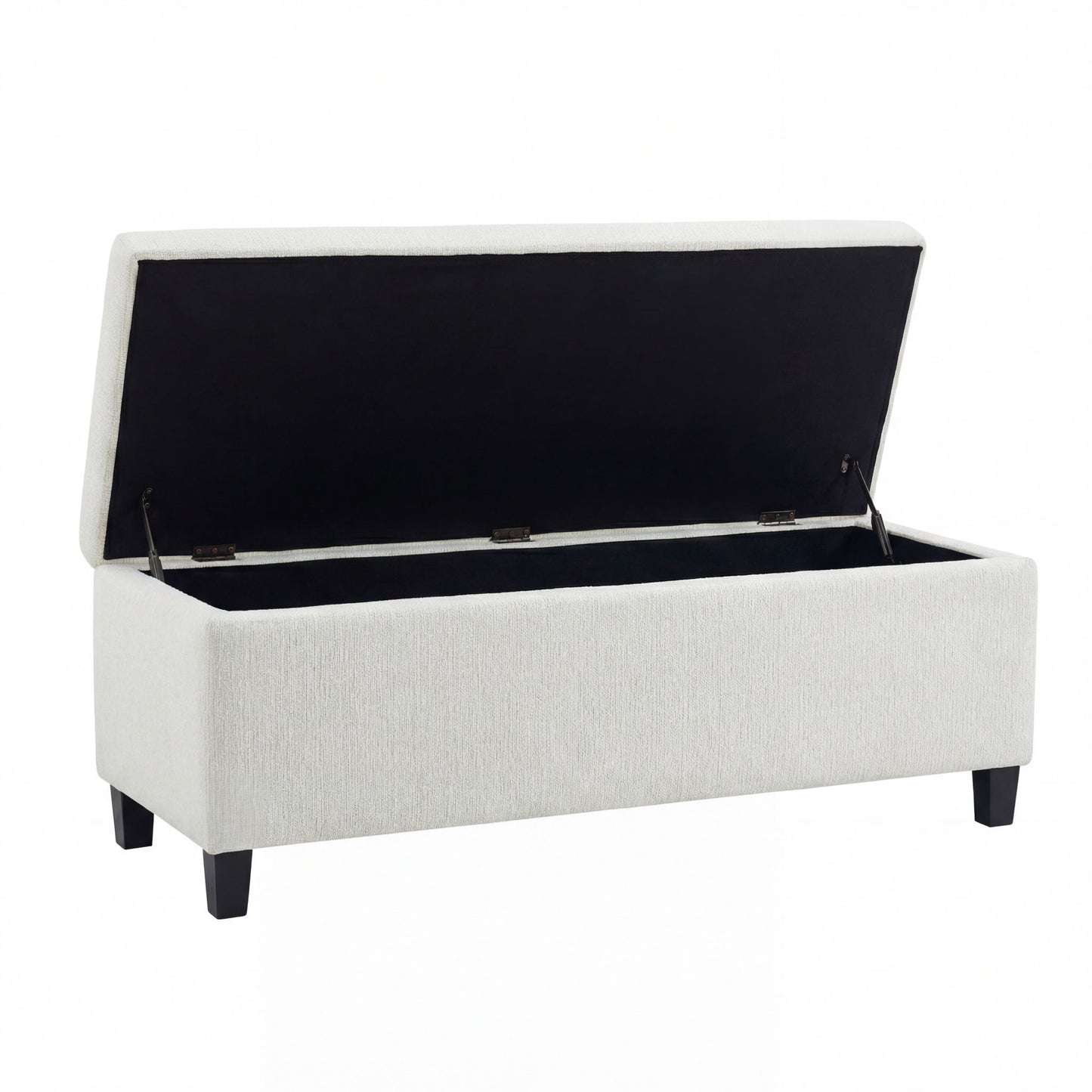 Upholstered Storage Ottoman Bench