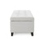 Upholstered Storage Ottoman Bench, Foot Rest For Bedroom