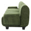 3 Seater Sofa Couch With Curved Armrests