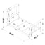 Twin Panel Bed With Ornate Design - Bronze