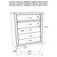 Annie - 5 Piece Bedroom Set