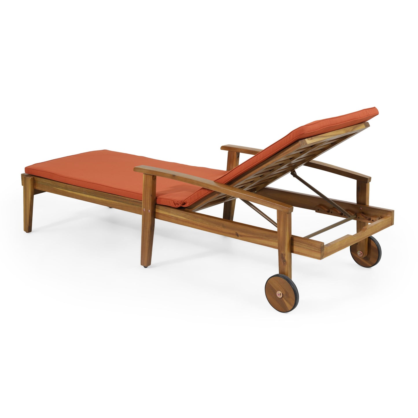 Jason - Chaise Lounge Adjustable Acacia Wood Outdoor Furniture