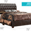 Marilla - King Bed - Dark Brown