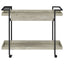 Begonia - 1 Drawer Cart - Driftwood