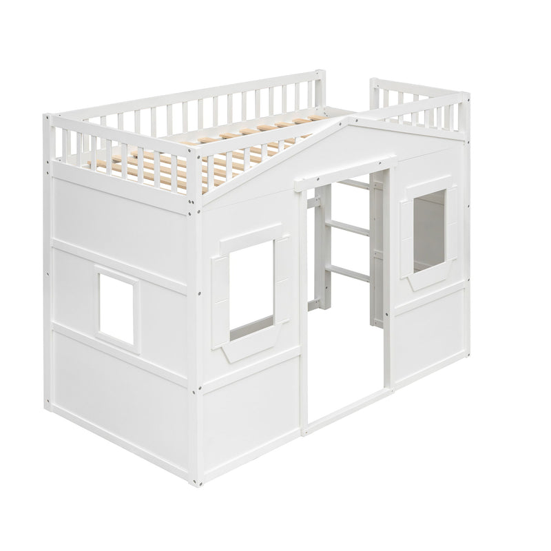 House Loft Bed With Ladder