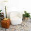 Mina - Swivel Chair - White