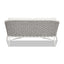 Rowan - Rope Barrel Back Patio Conversation Loveseat Sofa - Optic White