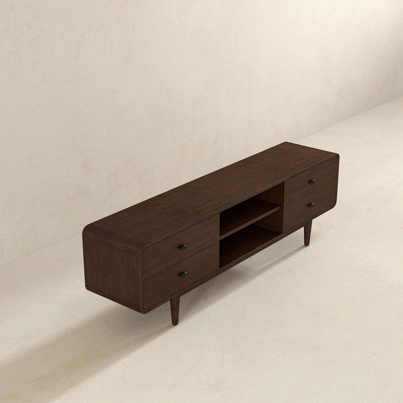 Alexa - TV Stand - Dark Brown / Wood