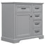36" Bathroom Vanity With Sink, 2 Tip-Out Drawers, Soft Close Hinges