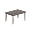 Savannah - Outdoor Wicker And Ottoman - Gray