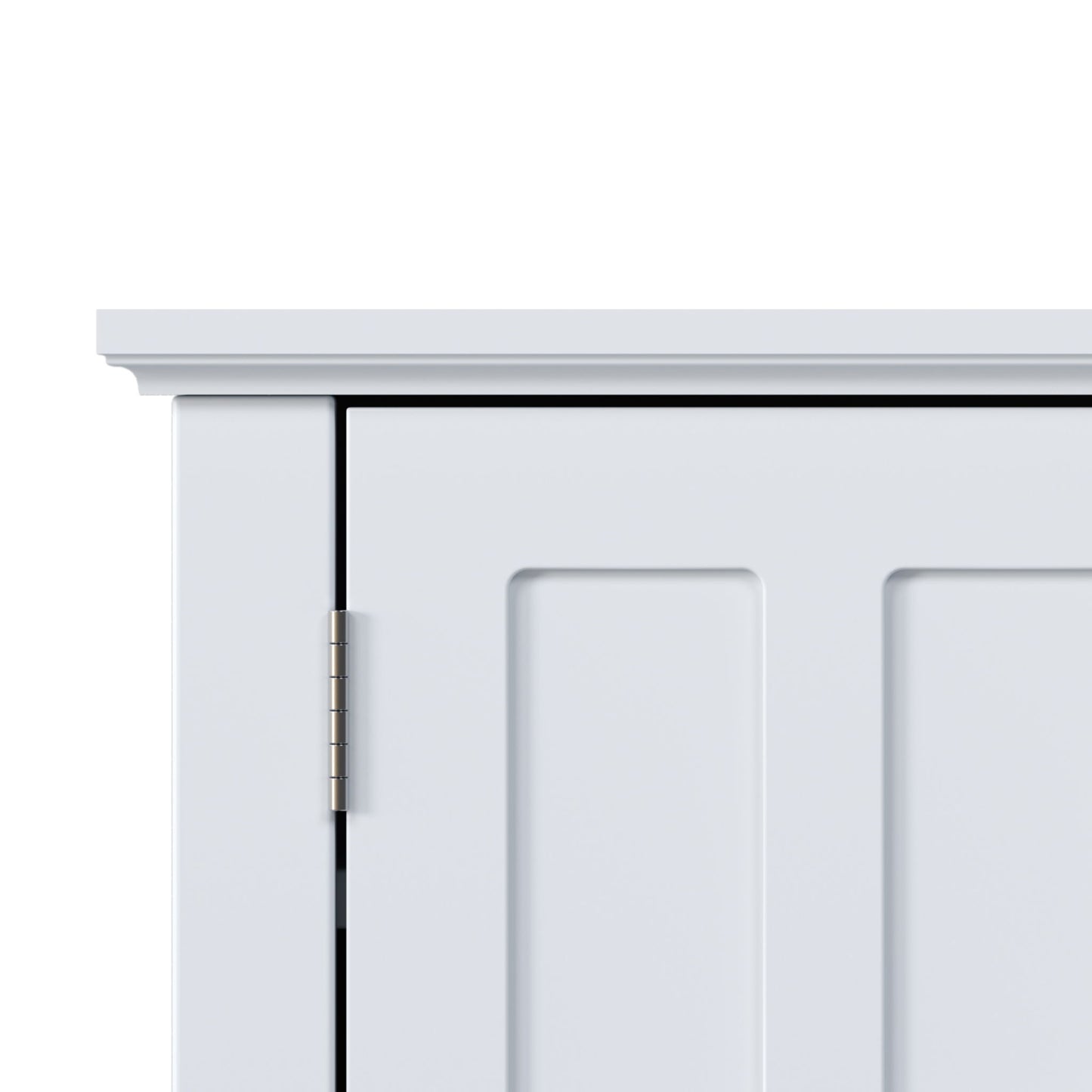 Multi Functional Wall Mounted Cabinet With Adjustable Shelves For Bathroom
