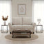 Patricia - Curved Arm Loveseat Sofa