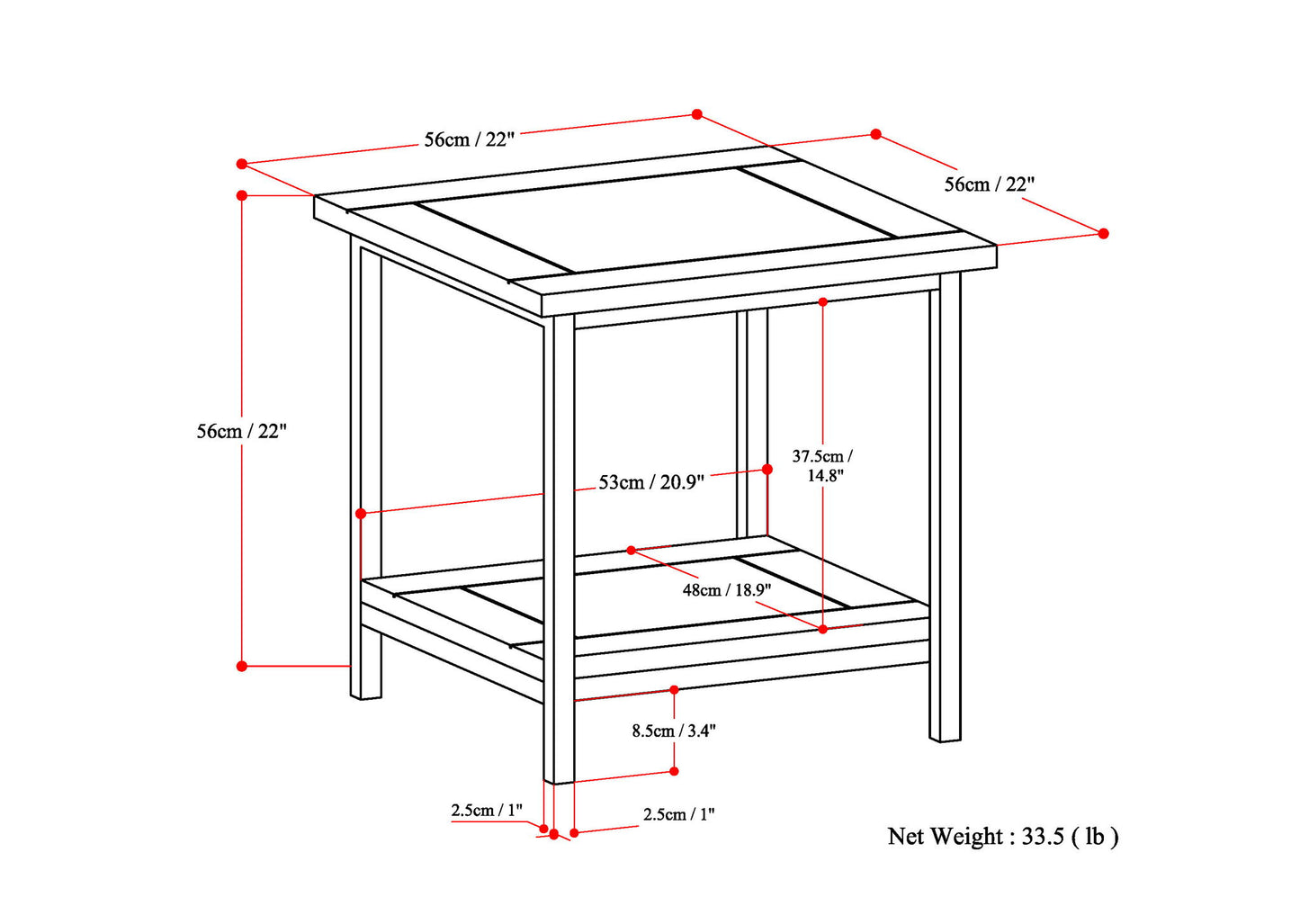 Skyler - Handcrafted Table