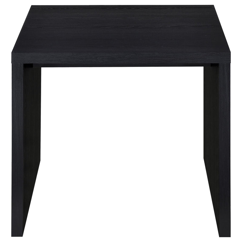 Canyon - Square Side Table - Black