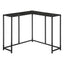 Corner Accent Console Table For Entryway, Unique L-Shaped Design