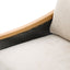 3 Seater Sofa With Rattan Armrests