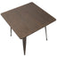 Oregon - Industrial / Farmhouse Dining Table - Espresso