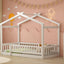 Bed House Bed Frame With Fence