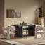 Jaramillo & Lomas - 5 Pieces Dining Room Set - Beige / Espresso