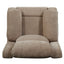 Upholstered Manual Recliner Chair With 3 Adjustable Backrest Positions