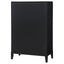 Mason - 5 Drawer Chest With Fluted Design - Black