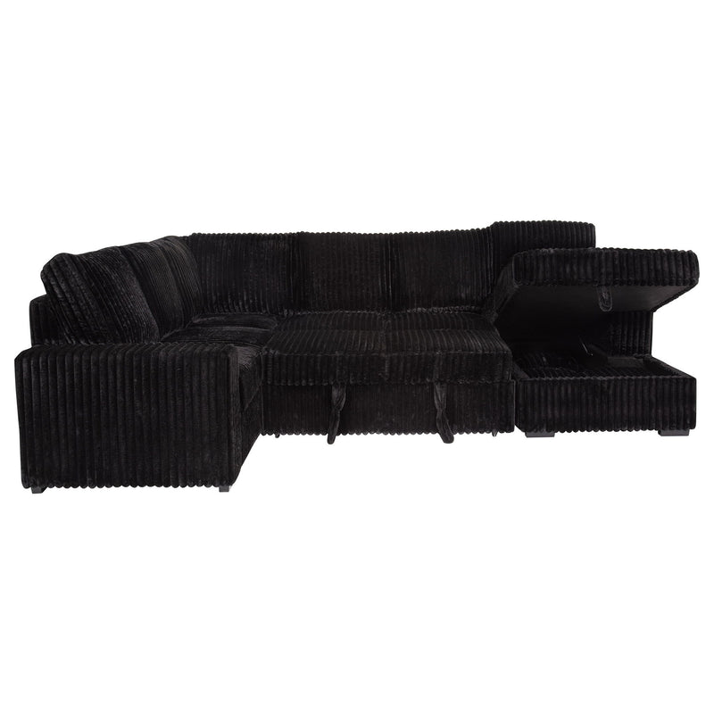 Thurston - Storage Sectional Sofa With Pop Up Bed