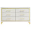 Chesney - 6 Drawer Bedroom Dresser - White
