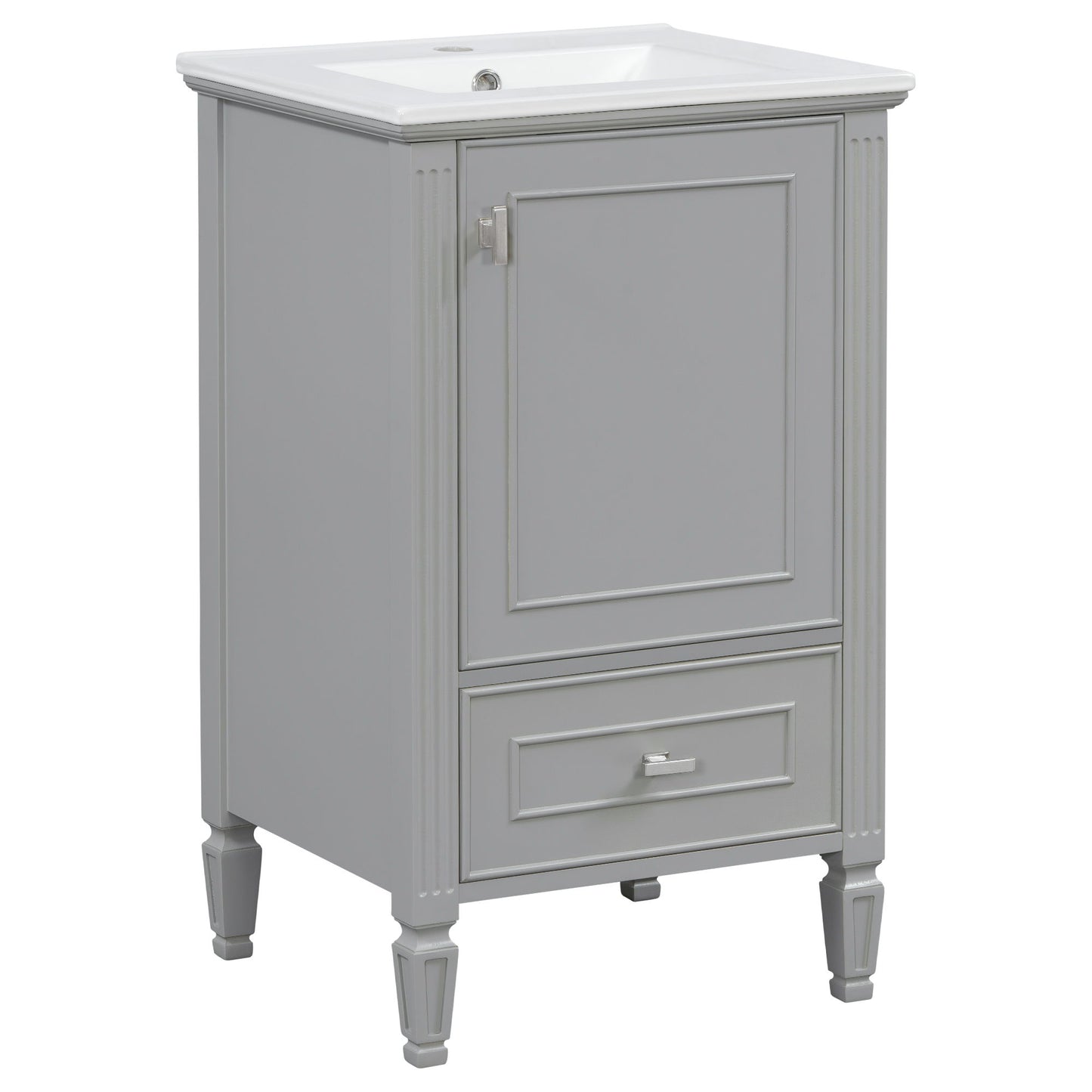 Retro Bathroom Vanity With Sink