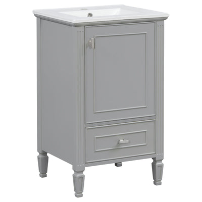 Retro Bathroom Vanity With Sink