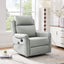 Manual Recliner Swivel Rocking Chair With 8 Point Massage And Heating