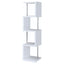 4 Tier Bookcase With Accents