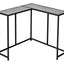 Corner Accent Console Table For Entryway, Unique L-Shaped Design