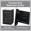 Bathroom Vanity With Sink, Cabinet With Adjustable Shelf