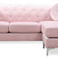 Pompano - Micro Suede Sofa Chaise