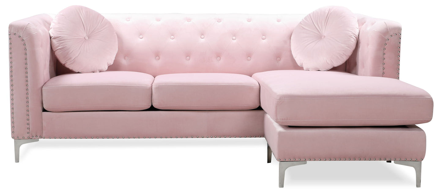 Pompano - Micro Suede Sofa Chaise
