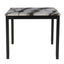 Leoncia - Bar Table And 4 Bar Stools - Espresso / White