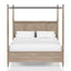 Transitional Styling Canopy Bed