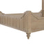 Panel Bedroom Set With 3 Drawer Nightstand, Casual Dresser, Cane Mirror, 3 Drawer Cane Front Chest And Bench