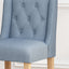 Vienna - Contemporary Fabric Tufted & Wingback Counter Stools (Set of 2)