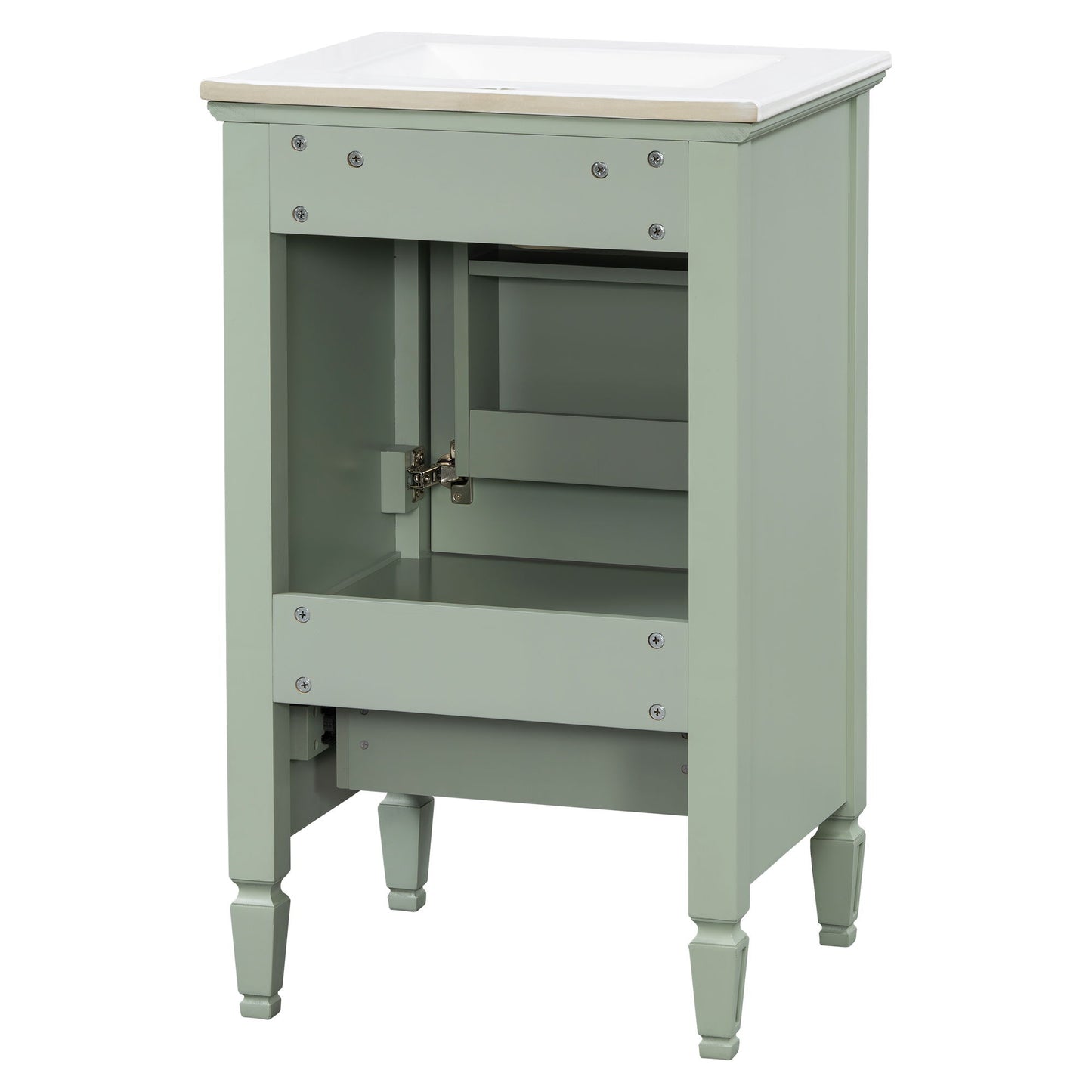 Retro Bathroom Vanity With Sink