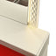 Stanley - 6 Drawer Dresser With Crocodile Texture (Mirror Not Included) - Gray